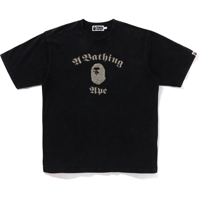 A BATHING APE OVERDYE RELAXED FIT TEE MENS