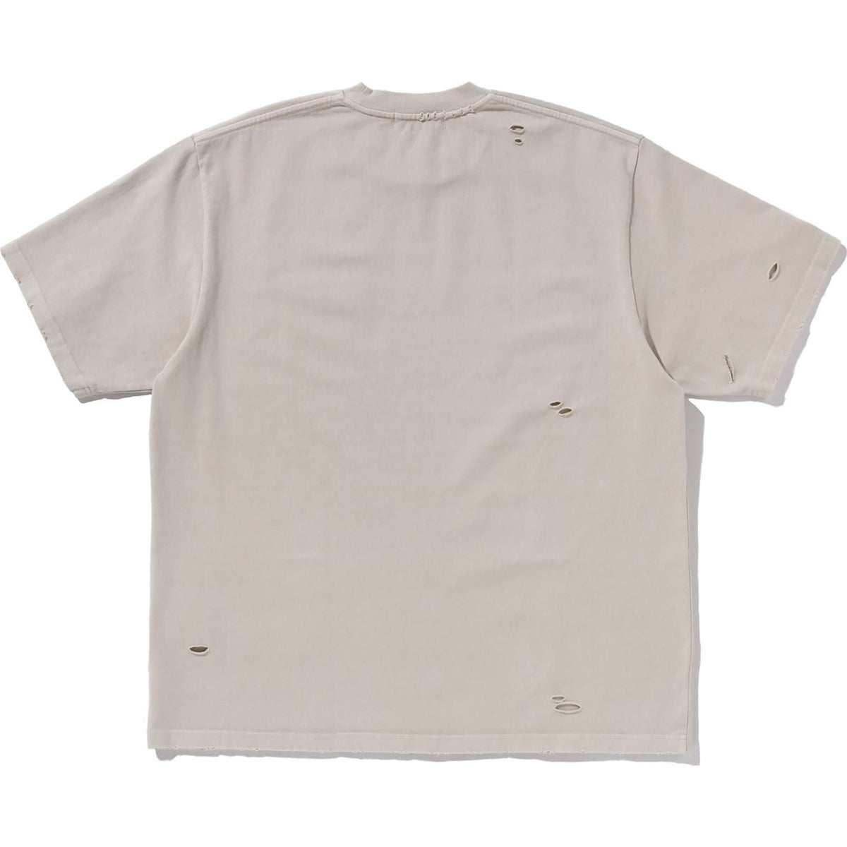 DAMAGED GARMENT DYED RELAXED FIT TEE MENS