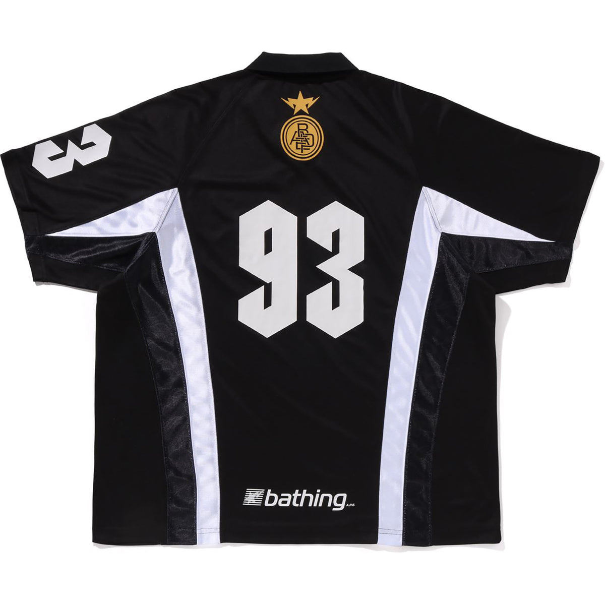 MULTI LOGO RELAXED FIT SOCCER JERSEY MENS