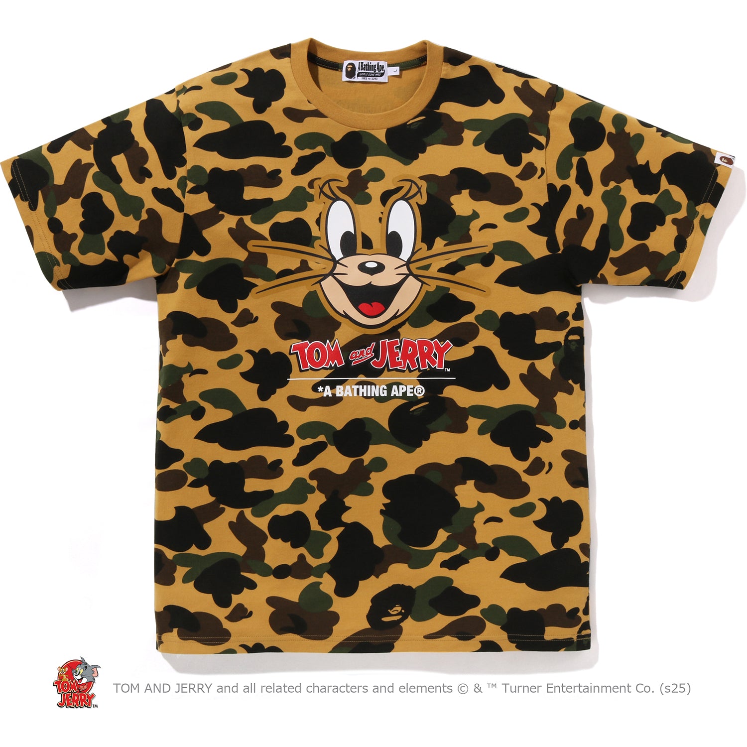 BAPE X TOM AND JERRY 85TH - 1ST CAMO TEE MENS – us.bape.com
