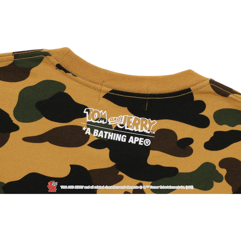 BAPE X TOM AND JERRY 85TH -  1ST CAMO TEE MENS