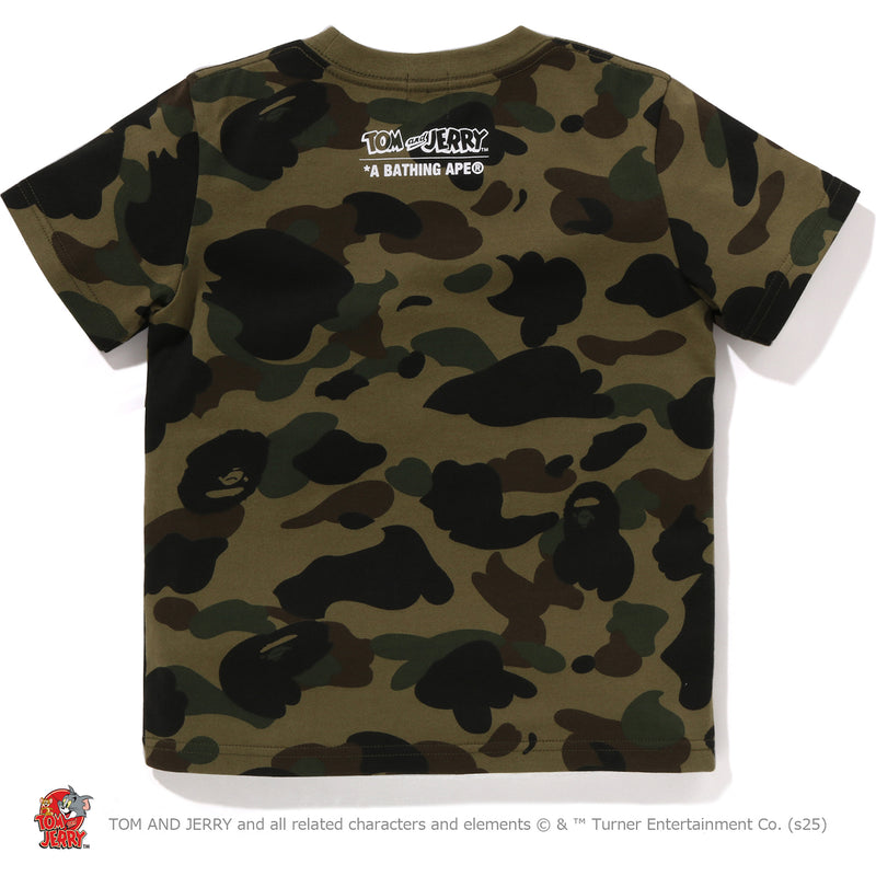 BAPE X TOM AND JERRY 85TH -  1ST CAMO TEE KIDS