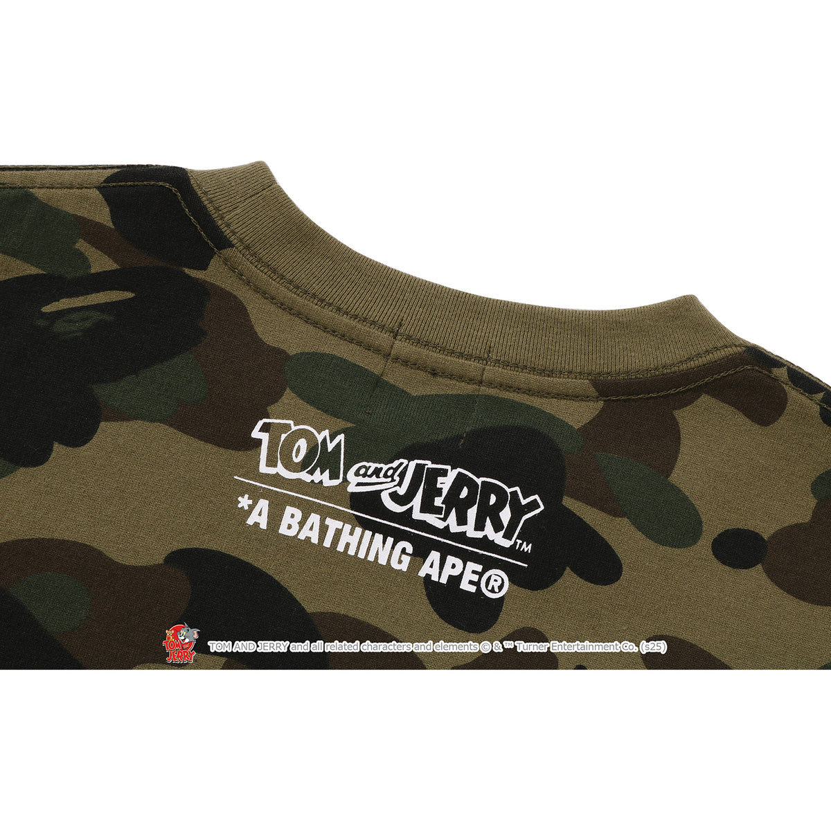 BAPE X TOM AND JERRY 85TH -  1ST CAMO TEE KIDS