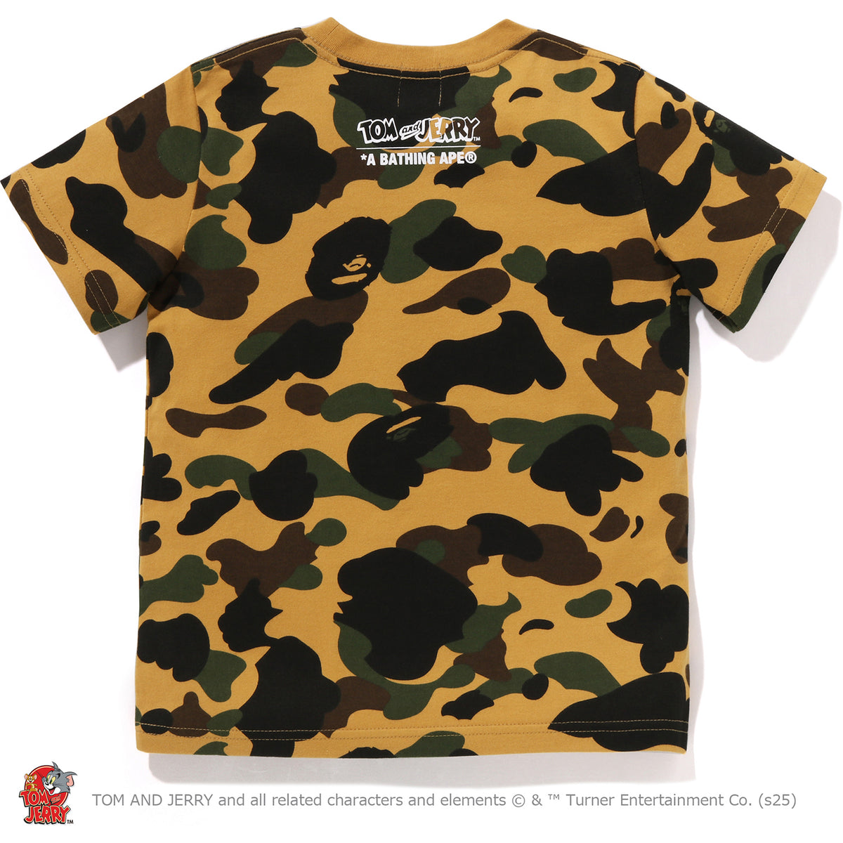 BAPE X TOM AND JERRY 85TH -  1ST CAMO TEE KIDS