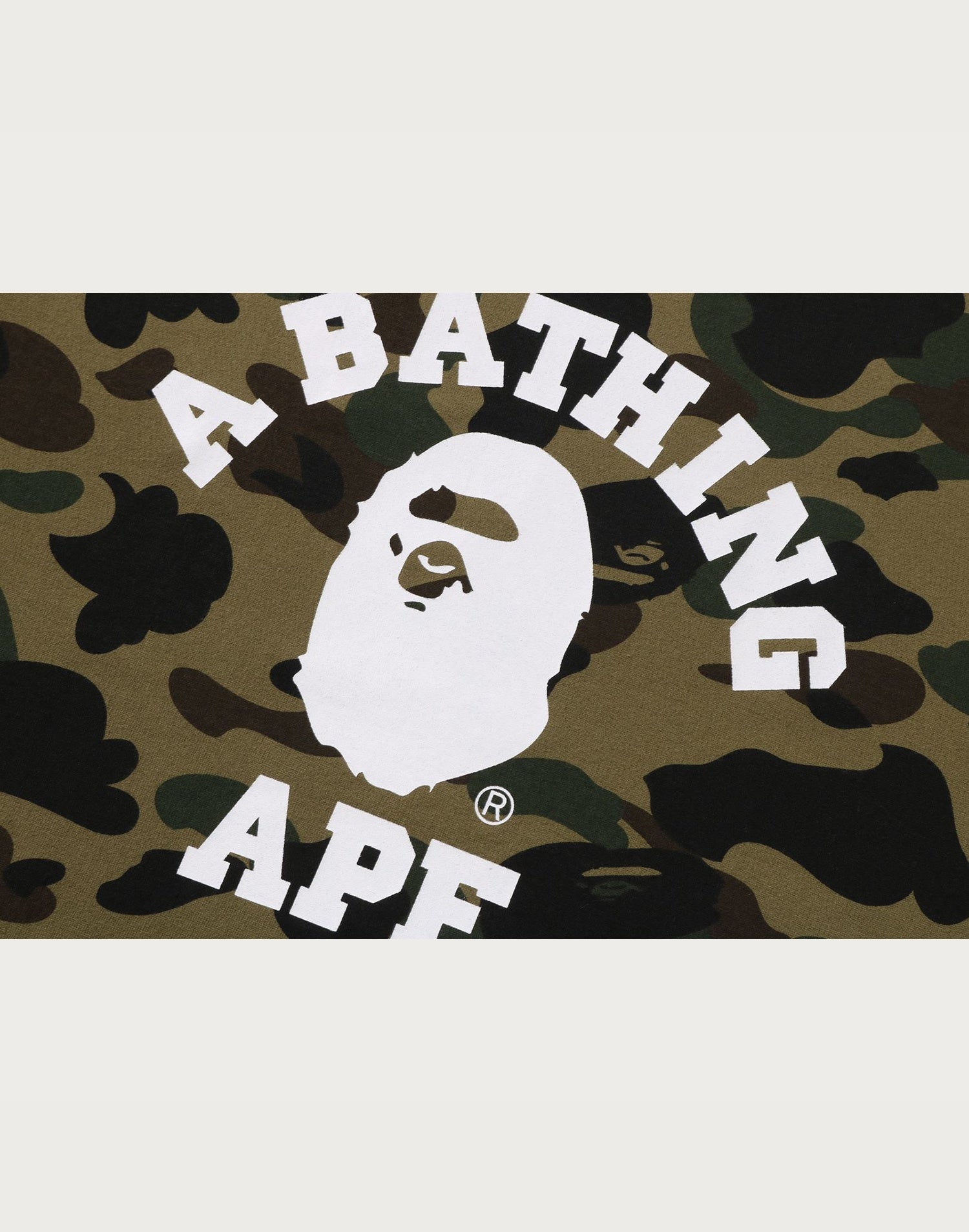 1ST CAMO COLLEGE TEE MENS