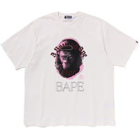 GARMENT DYE RHINESTONE APE HEAD RELAXED FIT TEE MENS