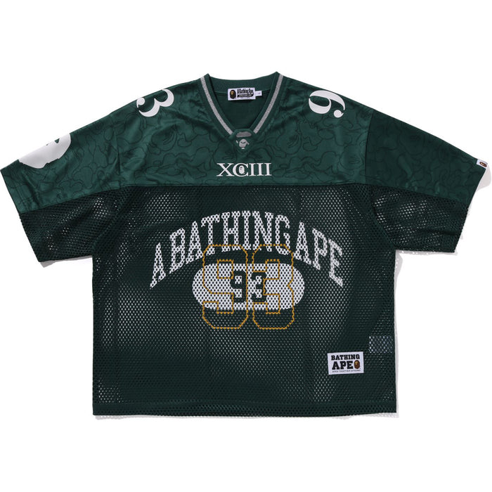 LINE CAMO MULTI LOGO RELAXED FIT FOOTBALL JERSEY MENS
