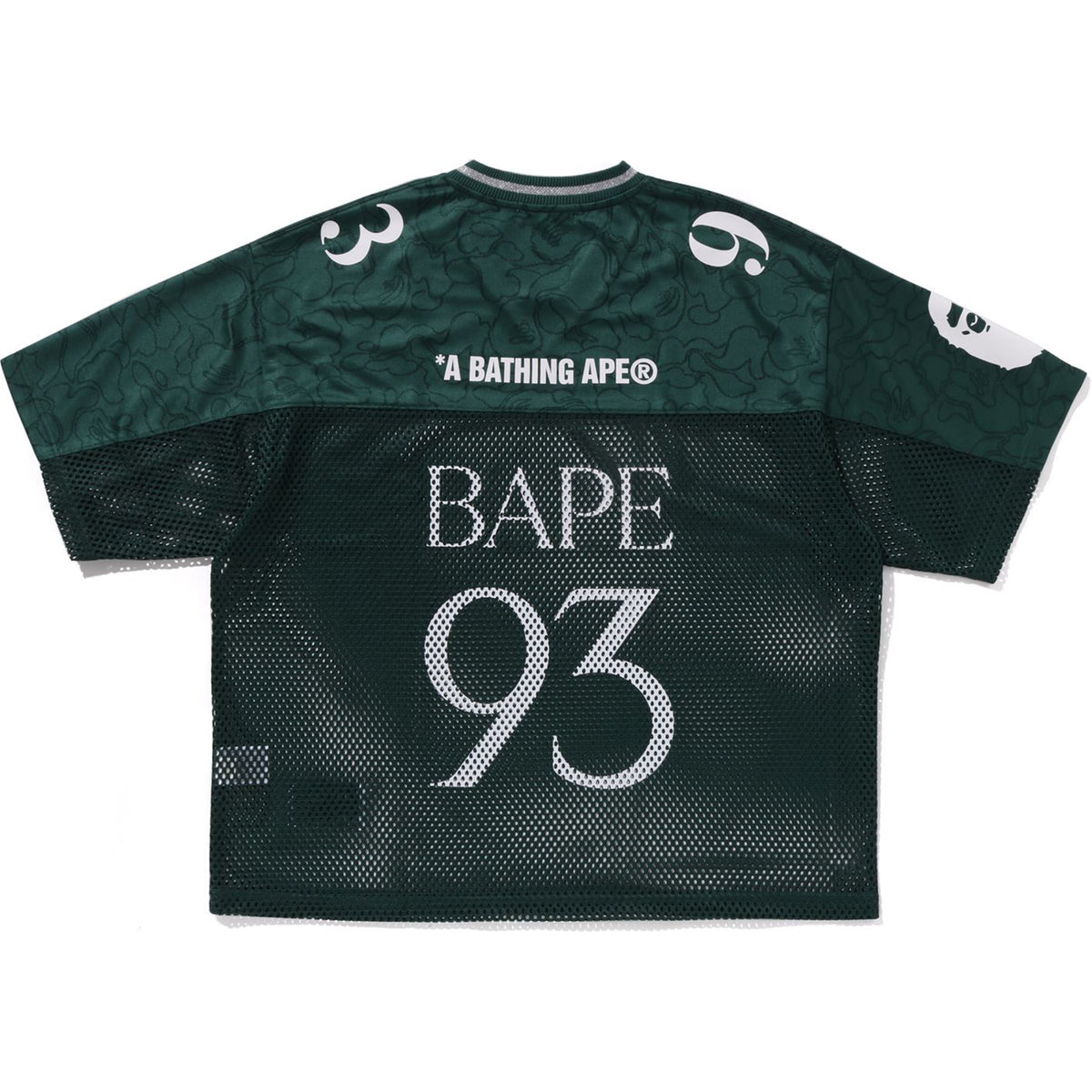 LINE CAMO MULTI LOGO RELAXED FIT FOOTBALL JERSEY MENS