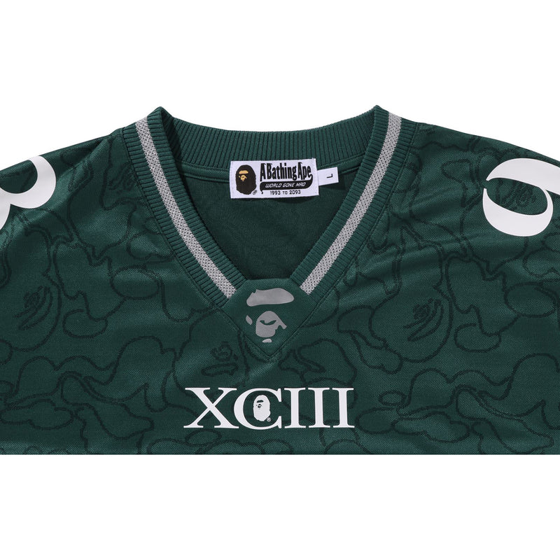 LINE CAMO MULTI LOGO RELAXED FIT FOOTBALL JERSEY MENS