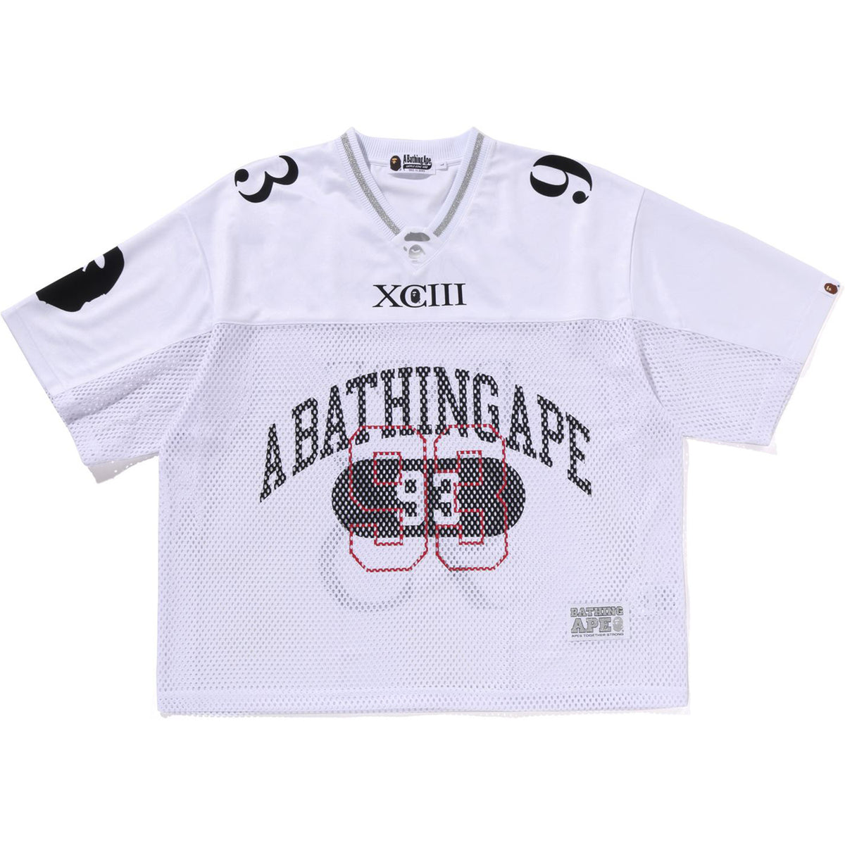 LINE CAMO MULTI LOGO RELAXED FIT FOOTBALL JERSEY MENS
