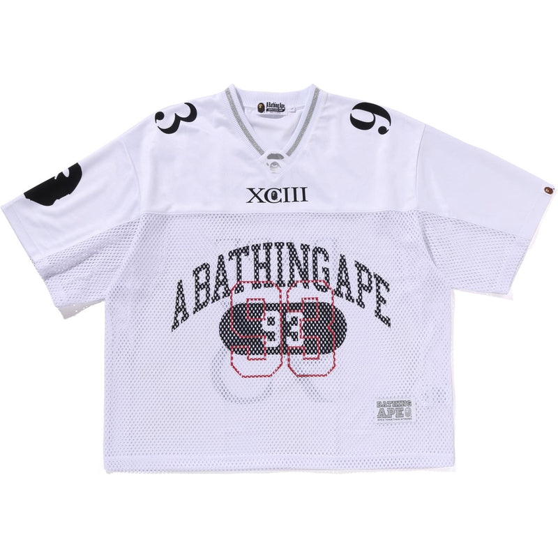 LINE CAMO MULTI LOGO RELAXED FIT FOOTBALL JERSEY MENS