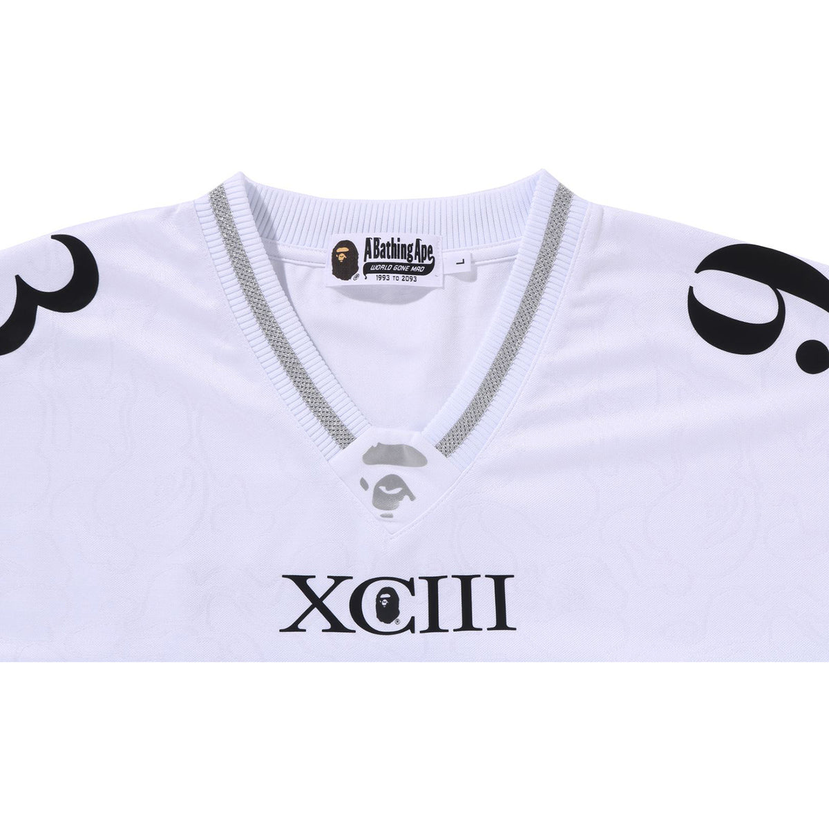 LINE CAMO MULTI LOGO RELAXED FIT FOOTBALL JERSEY MENS