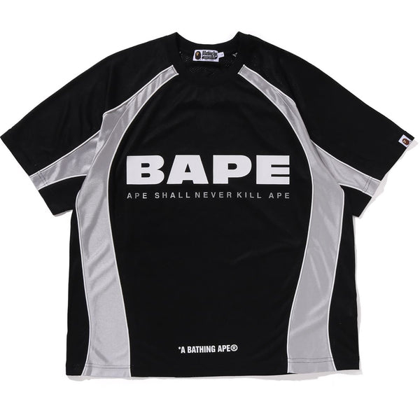 SOLID CAMO JACQUARD MULTILOGO RELAXED FIT FOOTBALL JERSEY SOLID CAMO JACQUARD MULTILOGO RELAXED FIT FOOTBALL JERSEY