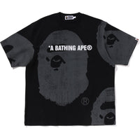 WATER PRINT APE HEAD RELAXED FIT TEE MENS