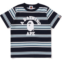 COLLEGE STRIPE TEE KIDS