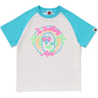 NEON APE HEAD TEE KIDS