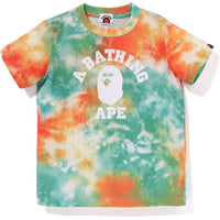 COLLEGE TIE DYE TEE KIDS