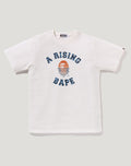 A RISING BAPE TEE MENS