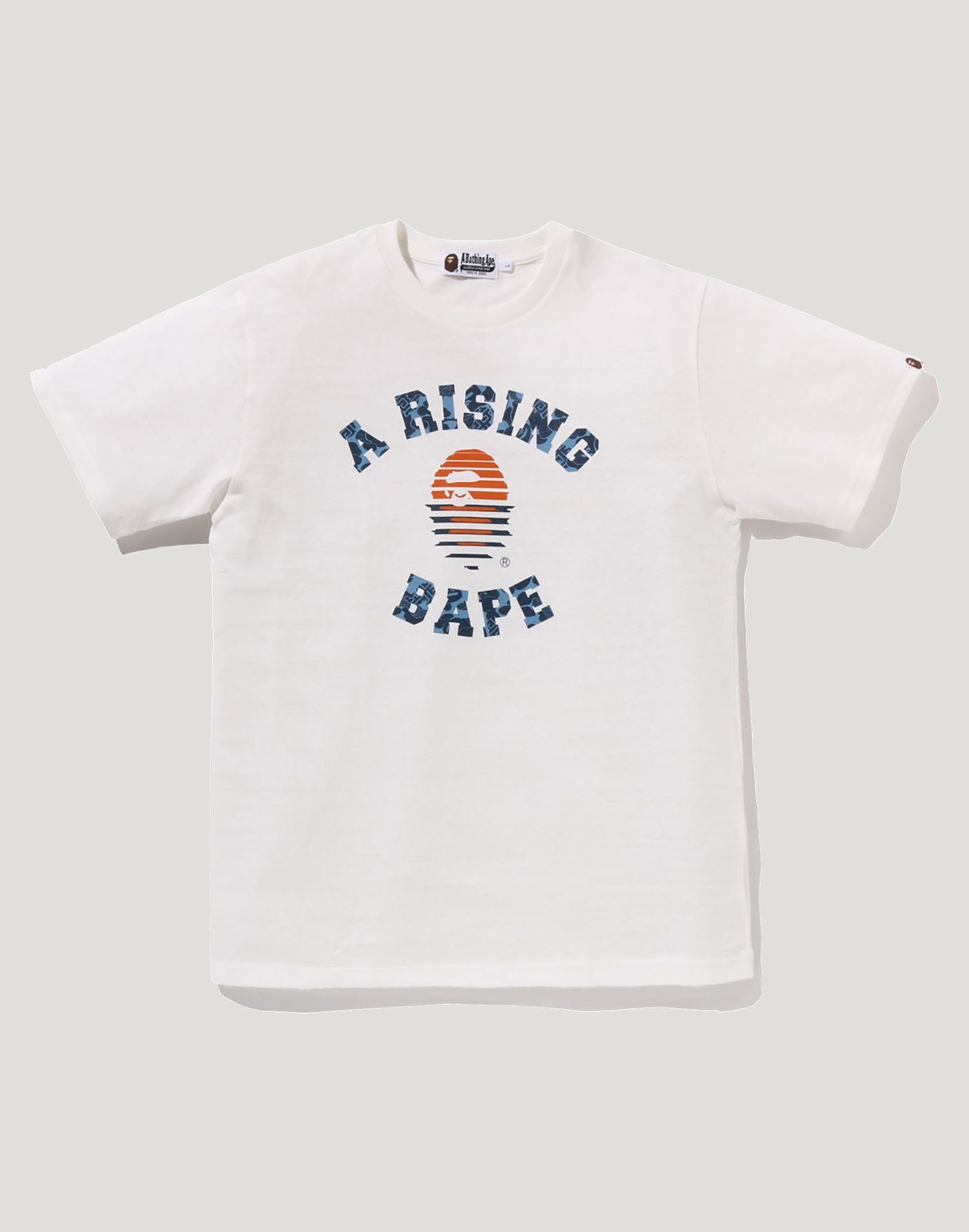 A RISING BAPE TEE MENS