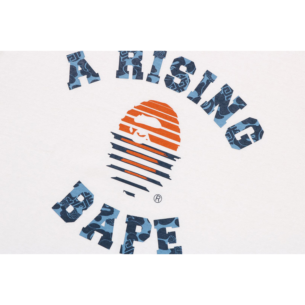 A RISING BAPE TEE MENS