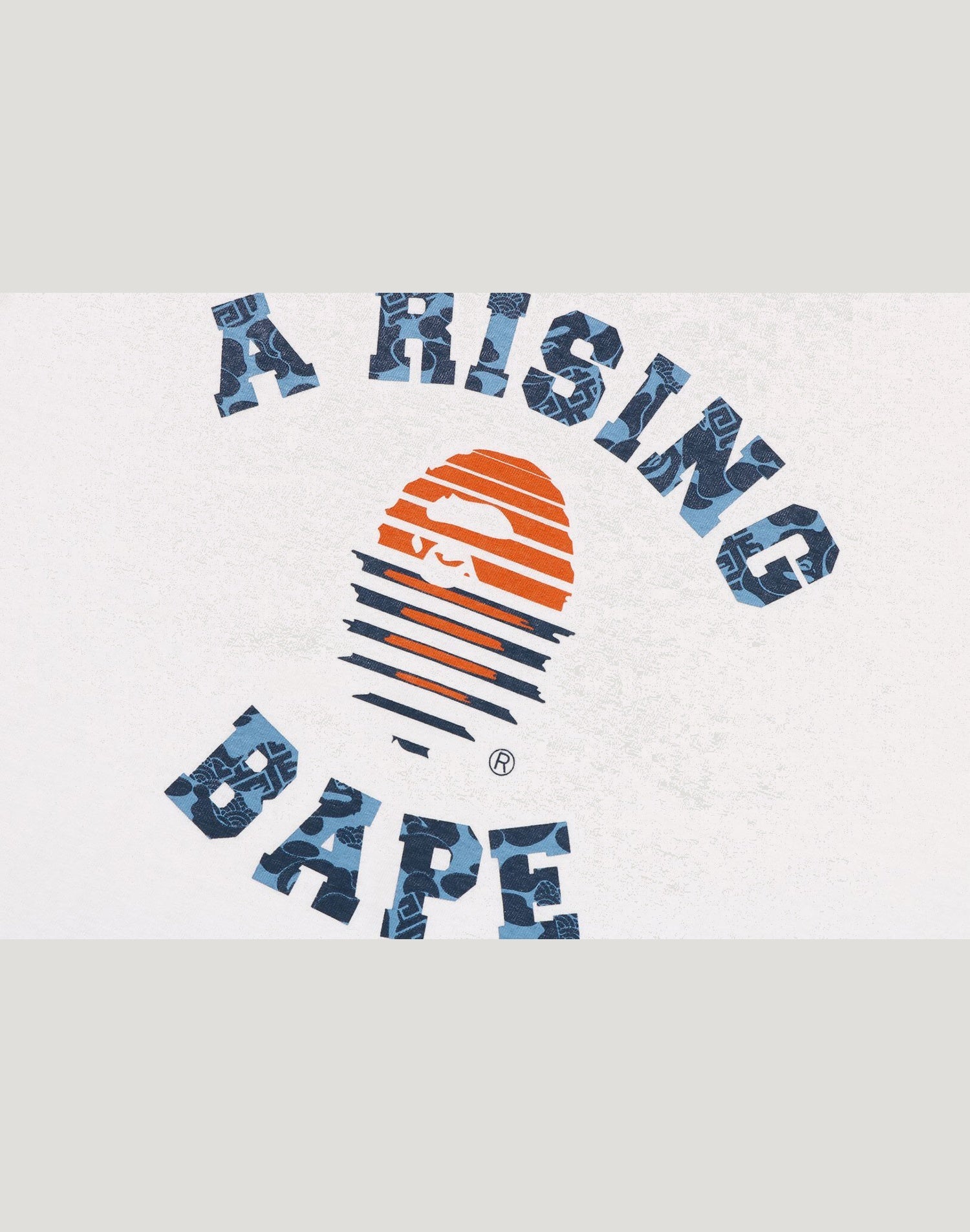 A RISING BAPE TEE MENS