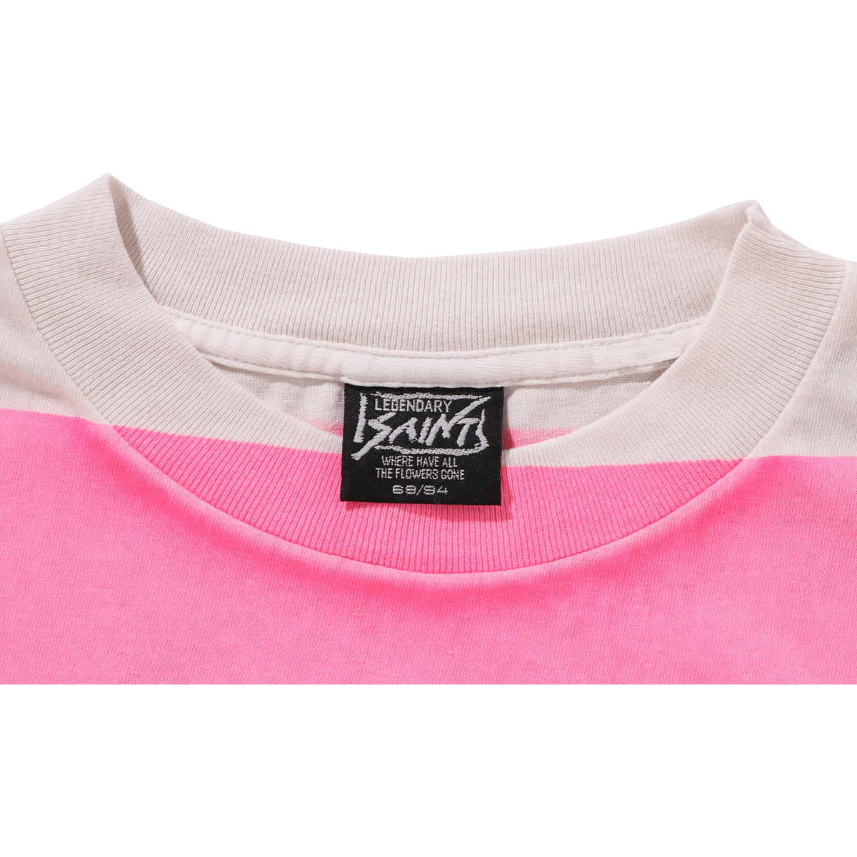 BAPE X SAINT MXXXXXX MAD FACE HANDPRINTING TEE MENS