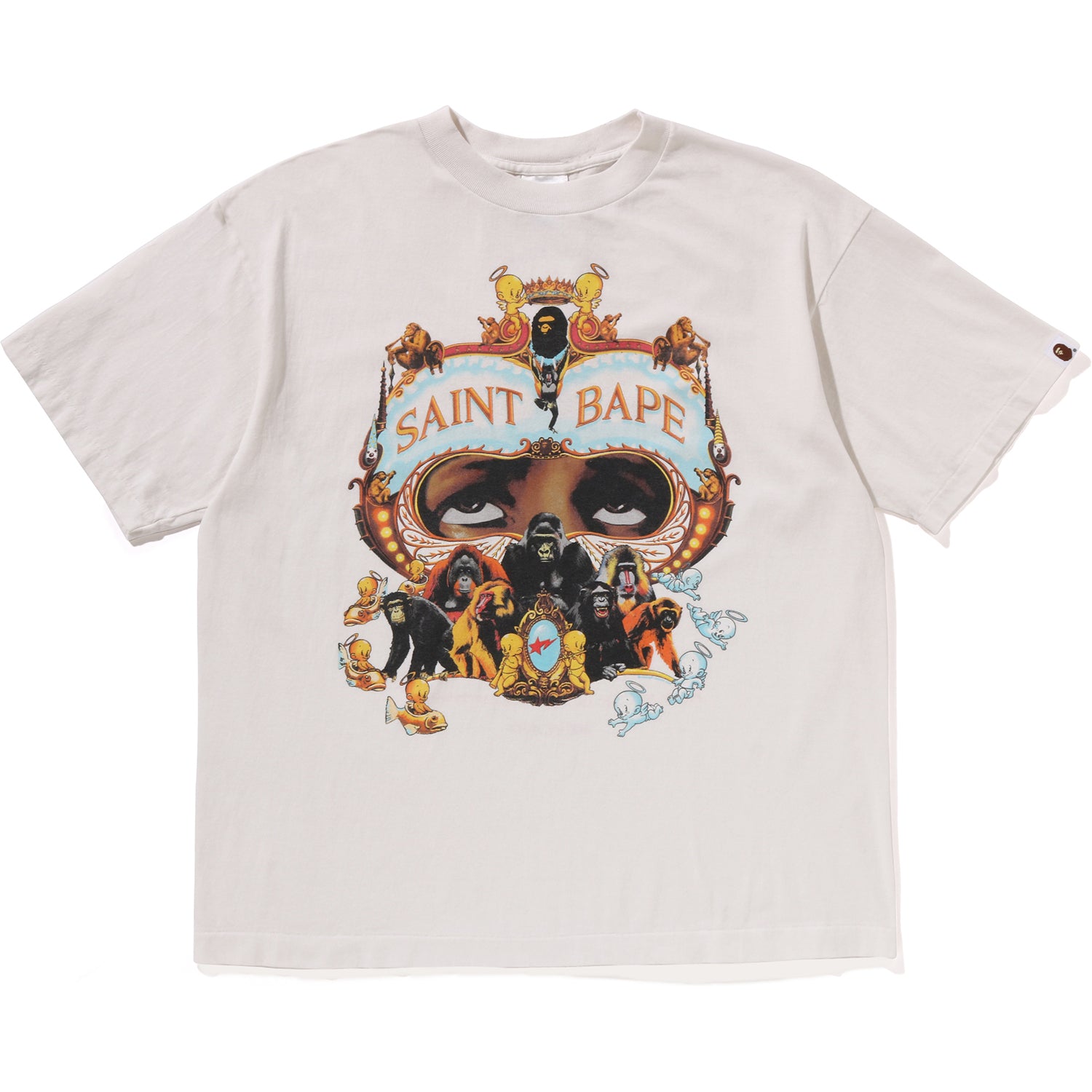 BAPE X SAINT MXXXXXX GENERATION TEE MENS – us.bape.com