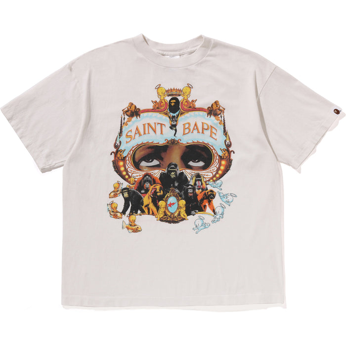 BAPE X SAINT MXXXXXX GENERATION TEE MENS