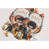 BAPE X SAINT MXXXXXX GENERATION TEE MENS