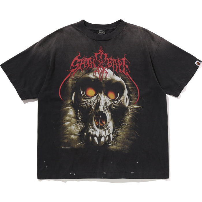 BAPE X SAINT MXXXXXX SAINT BAPE TEE MENS
