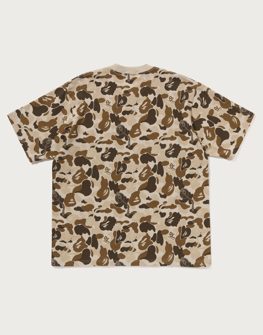BAPE X DEF JAM CAMO RELAXED FIT TEE MENS