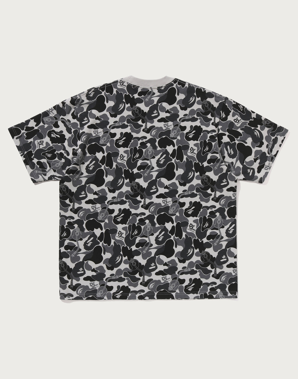 BAPE X DEF JAM CAMO RELAXED FIT TEE MENS