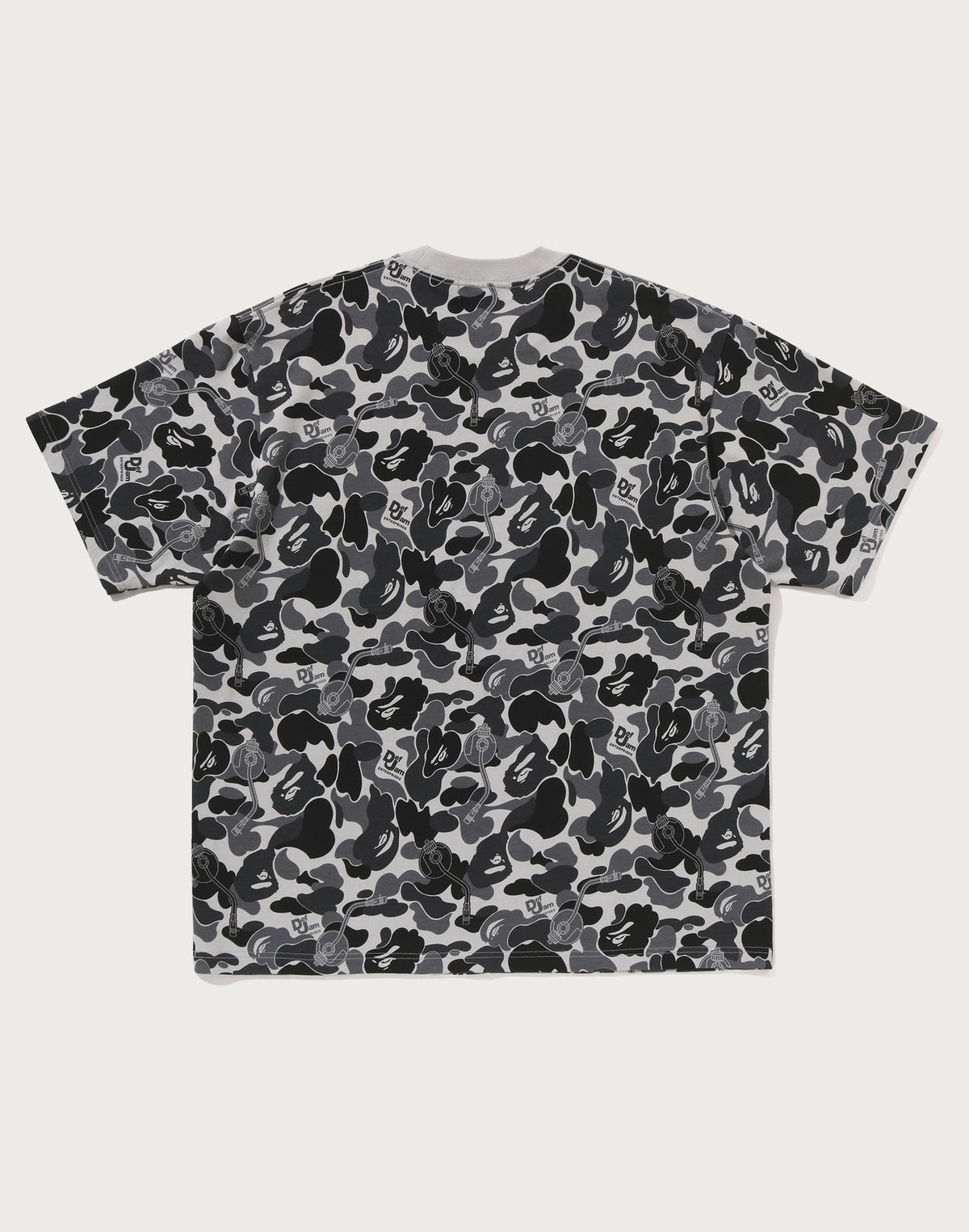 BAPE X DEF JAM CAMO RELAXED FIT TEE MENS