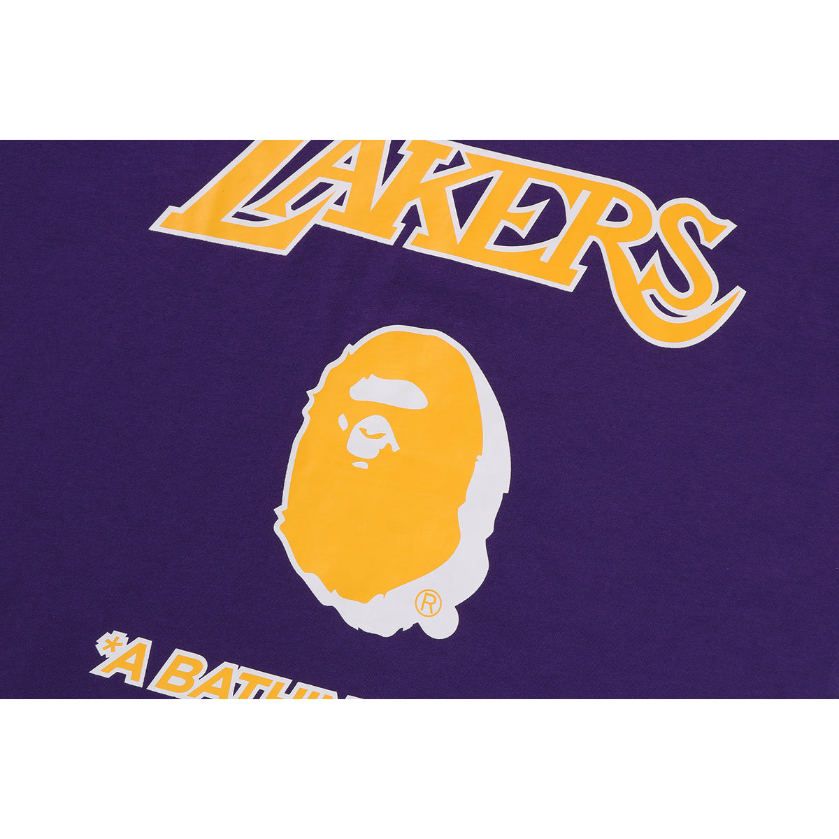 BAPE X M&N NBA - LOS ANGELES LAKERS TEE MENS