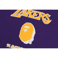 BAPE X M&N NBA - LOS ANGELES LAKERS TEE MENS