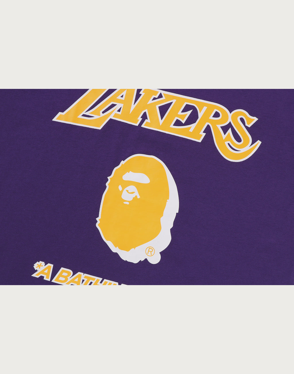 BAPE X M&N NBA - LOS ANGELES LAKERS TEE MENS