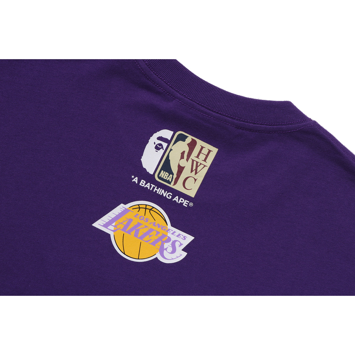 BAPE X M&N NBA - LOS ANGELES LAKERS TEE MENS