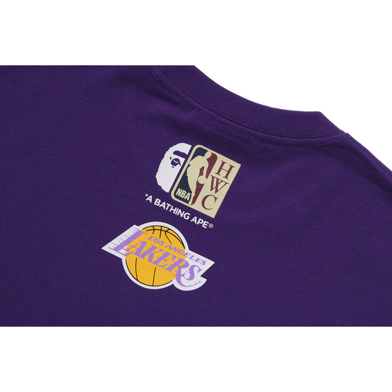 BAPE X M&N NBA - LOS ANGELES LAKERS TEE MENS