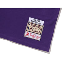 BAPE X M&N NBA - LOS ANGELES LAKERS TEE MENS