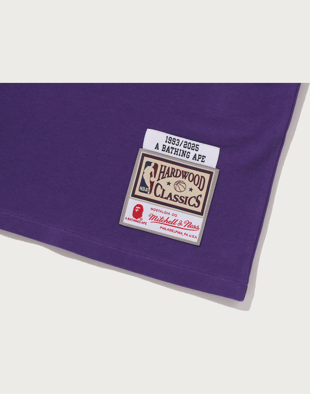 BAPE X M&N NBA - LOS ANGELES LAKERS TEE MENS