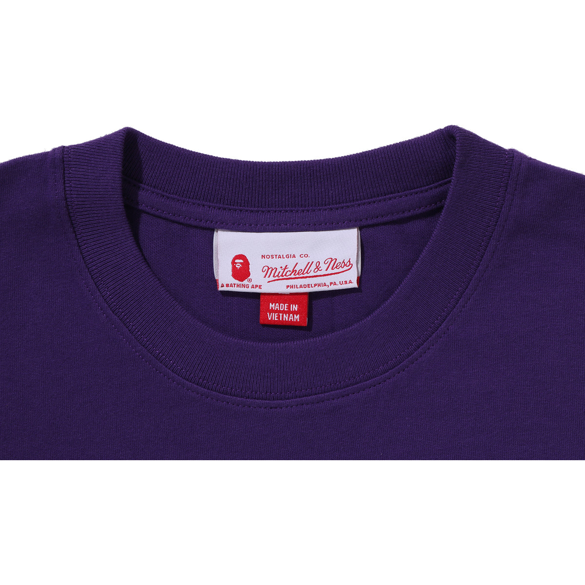 BAPE X M&N NBA - LOS ANGELES LAKERS TEE MENS