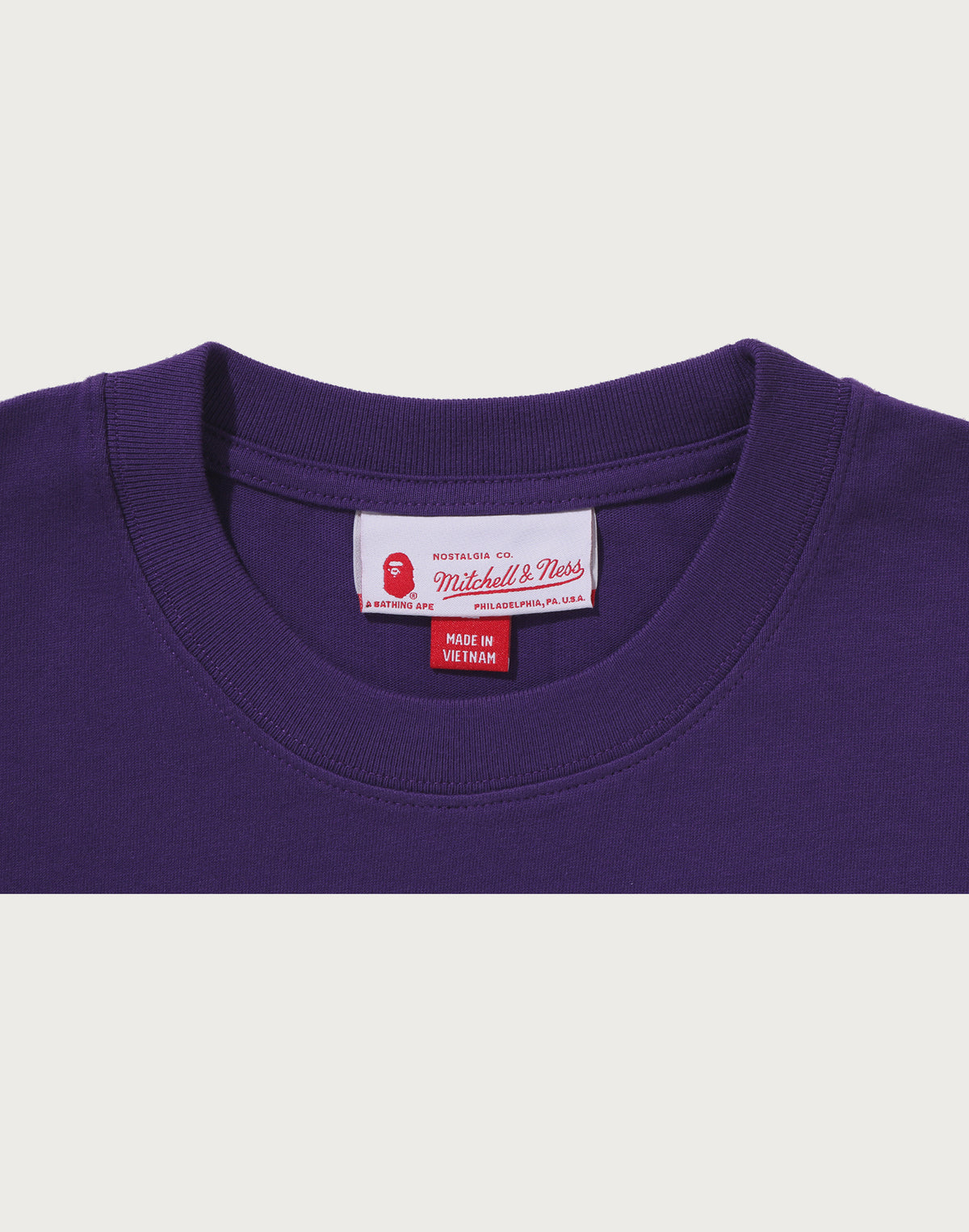 BAPE X M&N NBA - LOS ANGELES LAKERS TEE MENS
