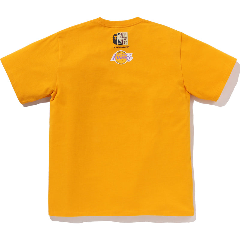 BAPE X M&N NBA - LOS ANGELES LAKERS TEE MENS