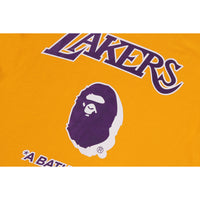 BAPE X M&N NBA - LOS ANGELES LAKERS TEE MENS