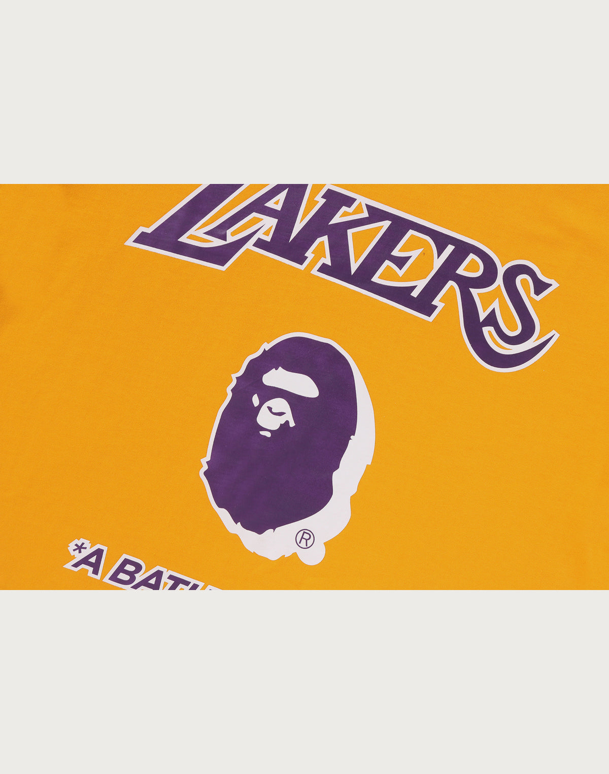 BAPE X M&N NBA - LOS ANGELES LAKERS TEE MENS