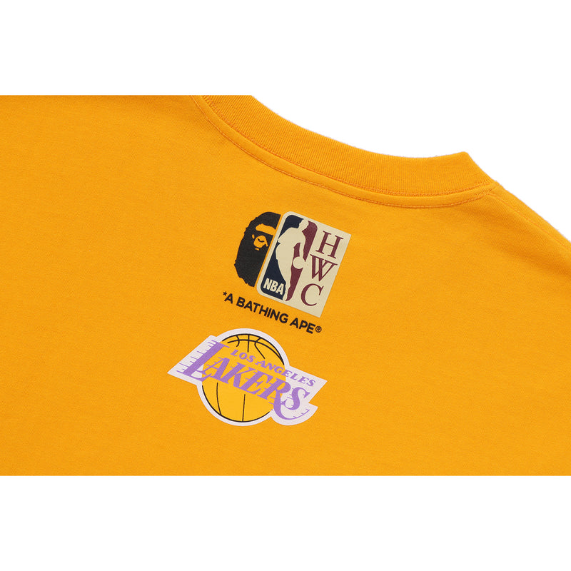 BAPE X M&N NBA - LOS ANGELES LAKERS TEE MENS