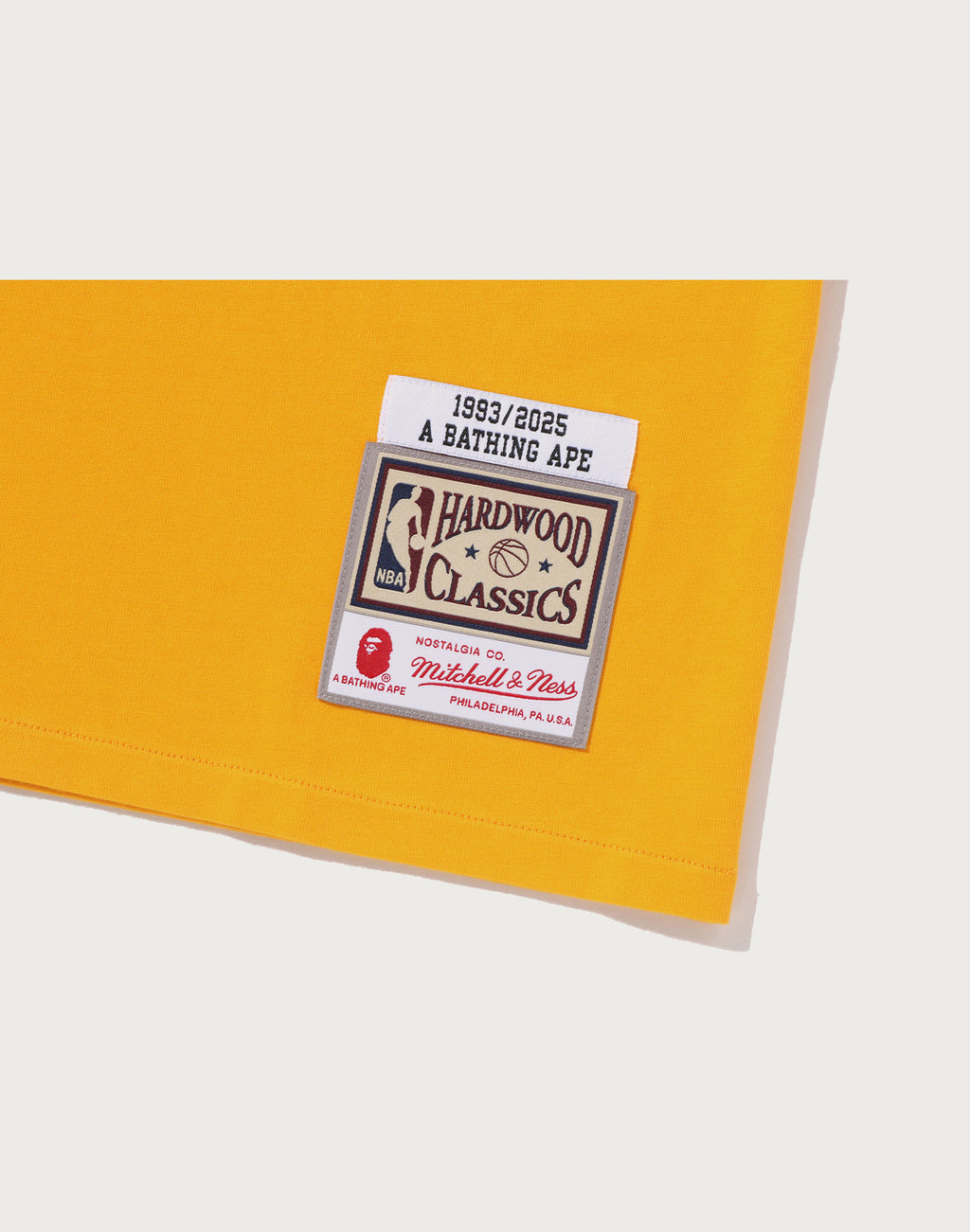 BAPE X M&N NBA - LOS ANGELES LAKERS TEE MENS