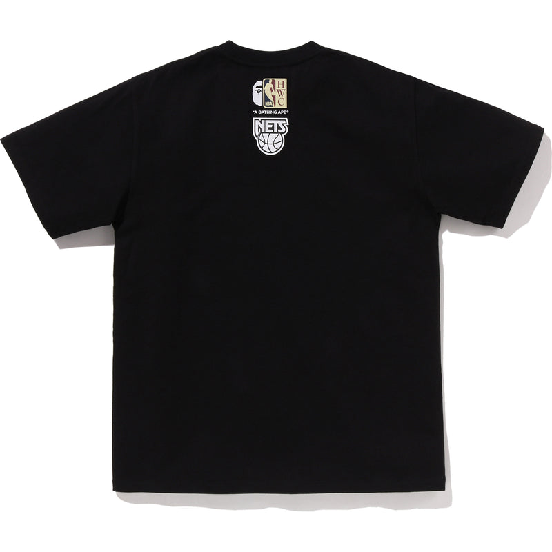 BAPE X M&N NBA - NEW JERSEY NETS TEE MENS
