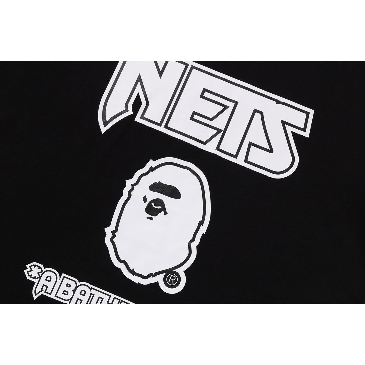 BAPE X M&N NBA - NEW JERSEY NETS TEE MENS