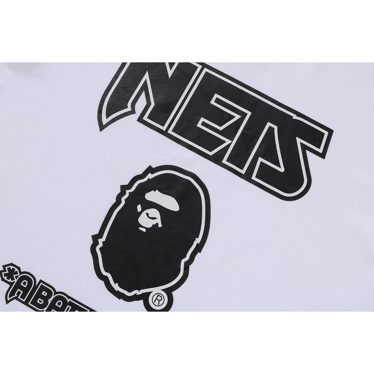 BAPE X M&N NBA - NEW JERSEY NETS TEE MENS